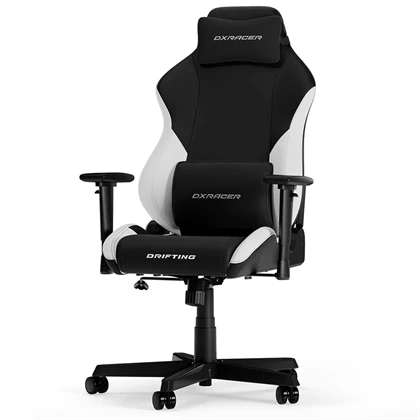 Dxracer Drifting Gamerstol Epu Læder Sort Hvid