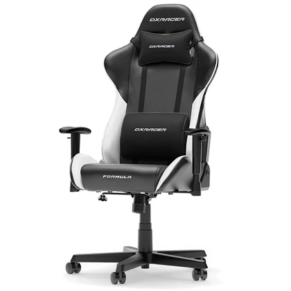 Dxracer Formula Gamerstol Pvc Læder Sort Hvid