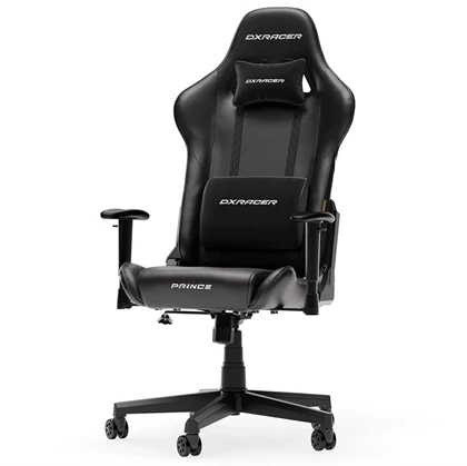 Dxracer Prince Gamerstol Pvc Læder Sort