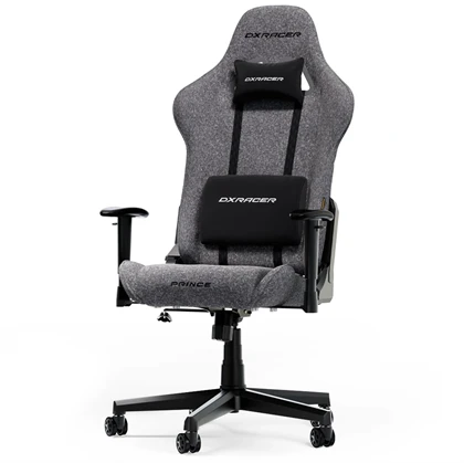 Dxracer Prince Gamerstol Tekstil Grey