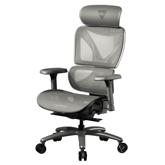 Thunderx3 Xtc Mesh Grey Gamerstol 125 Max Geekd